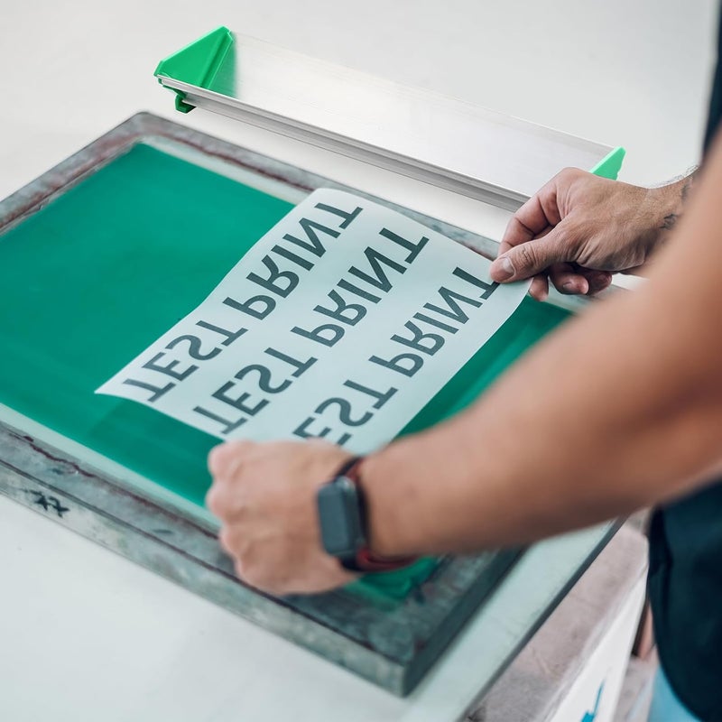 Threlaco 6'' Dual Edge Aluminum Emulsion Scoop Coater for Silk Screen Printing Coating Tool Photo Screen Printing Supplies - Image 5